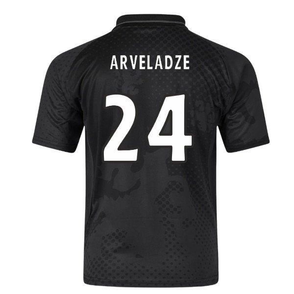 2002-2003 Rangers Retro Home Blackout Shirt (Arveladze 24)
