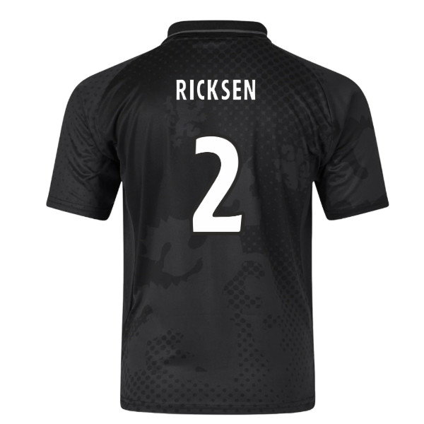 2002-2003 Rangers Retro Home Blackout Shirt (Ricksen 2)