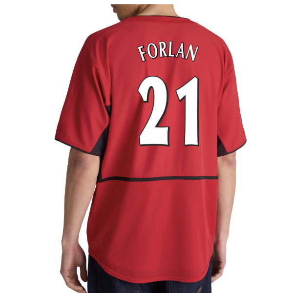 2002-2004 Manchester United Home Retro Shirt (Forlan 21)