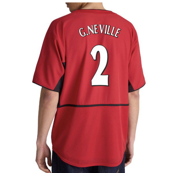 2002-2004 Manchester United Home Retro Shirt (G.Neville 2)