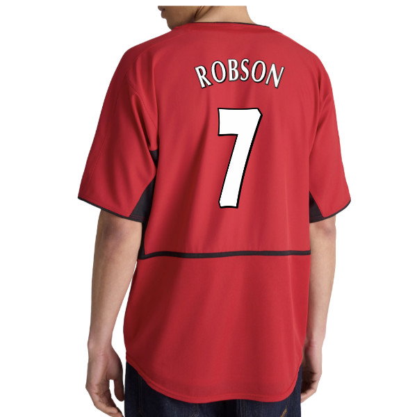 2002-2004 Manchester United Home Retro Shirt (Robson 7)
