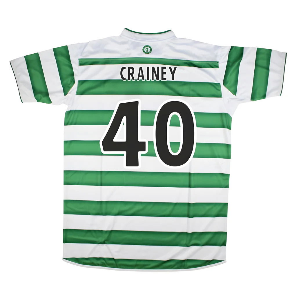 2003-2004 Celtic Retro Home Shirt (Crainey 40)