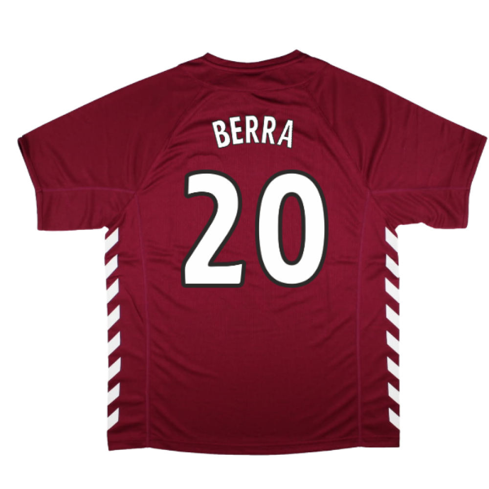 2005-2006 Hearts Home Retro Shirt (BERRA 20)
