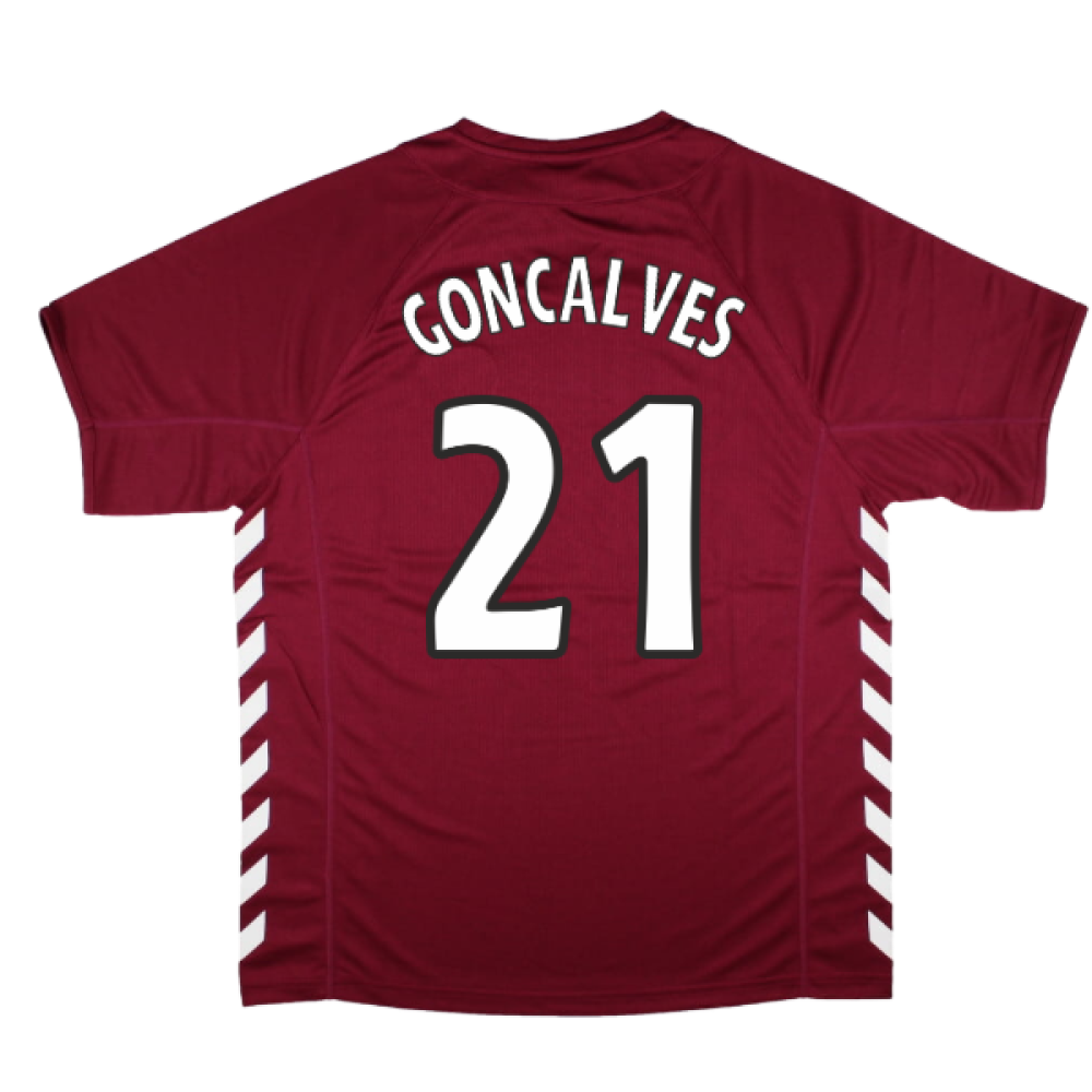2005-2006 Hearts Home Retro Shirt (Goncalves 21)