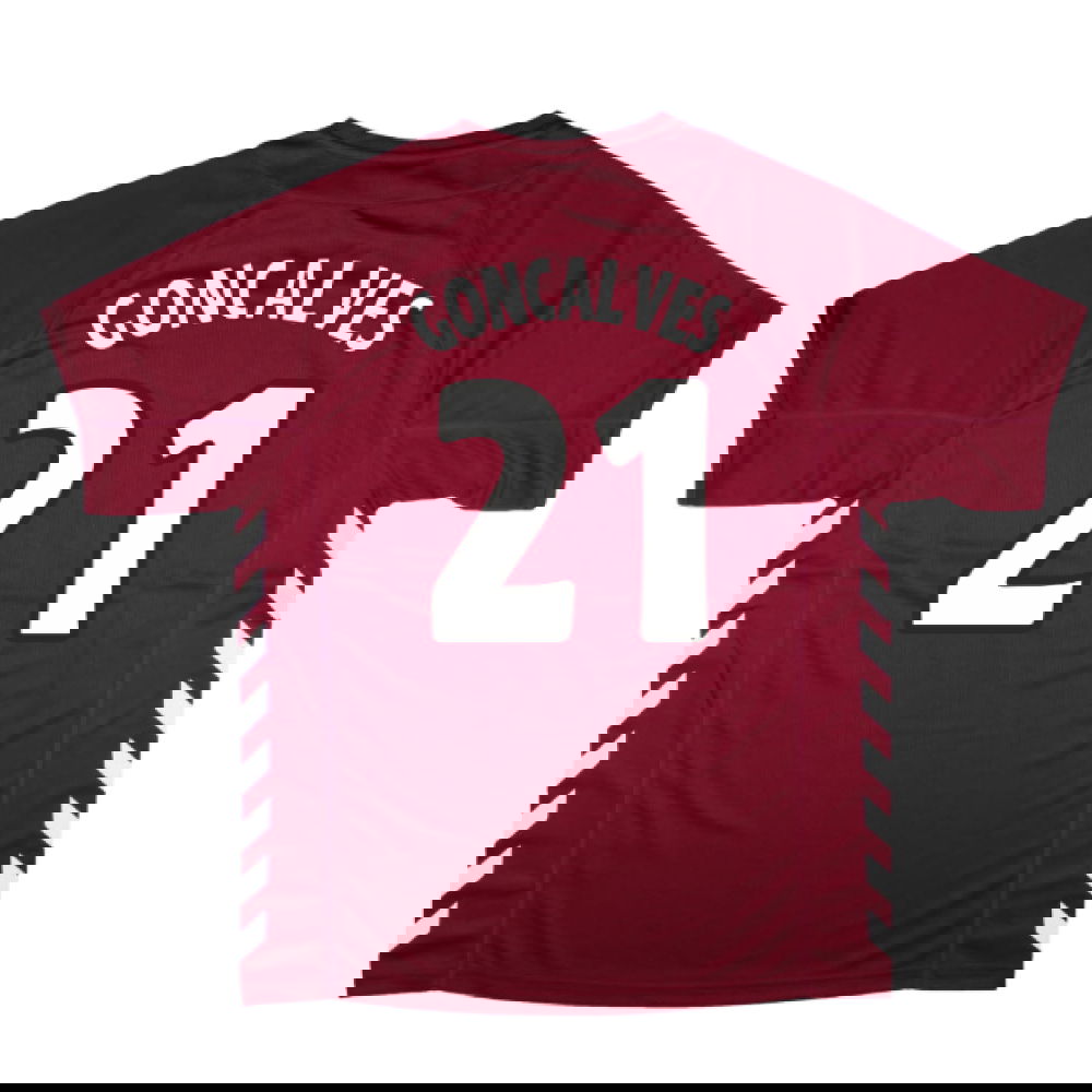 2005-2006 Hearts Home Retro Shirt (Goncalves 21)