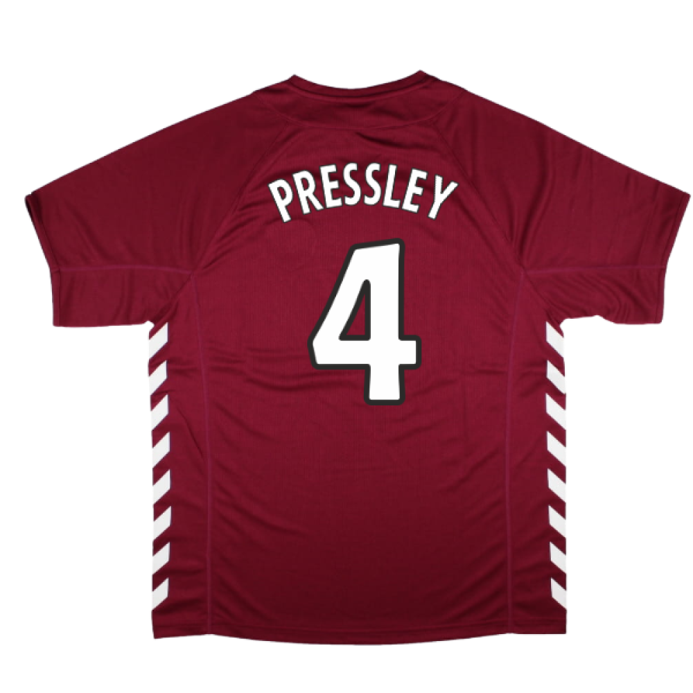 2005-2006 Hearts Home Retro Shirt (PRESSLEY 4)