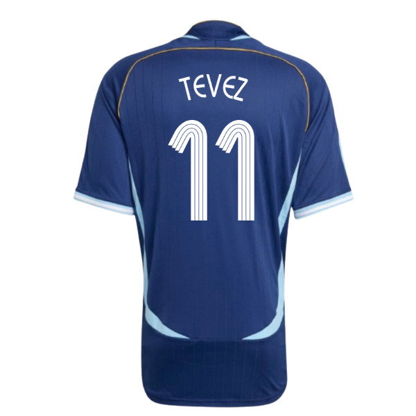 2006 Argentina adidas Reissue Away Shirt (Tevez 11)
