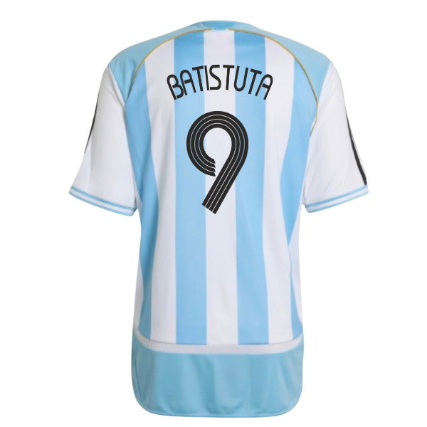 2006 Argentina adidas Reissue Home Shirt (Batistuta 9)