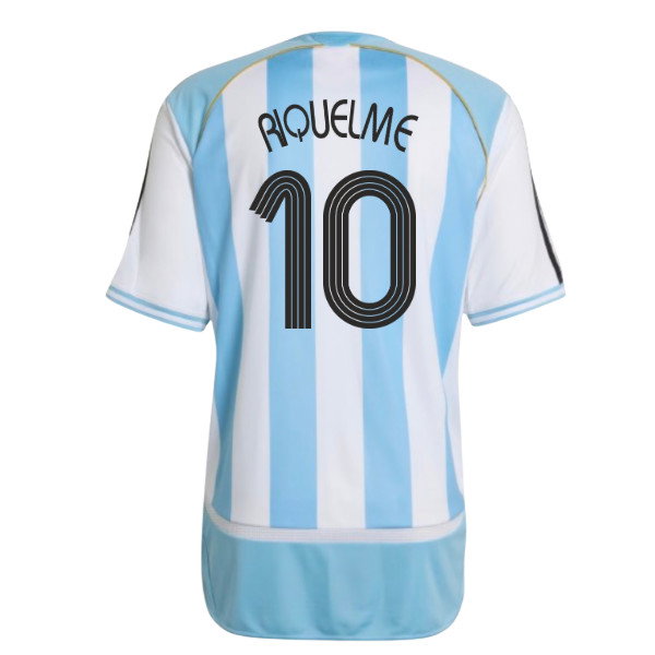 2006 Argentina adidas Reissue Home Shirt (Riquelme 10)