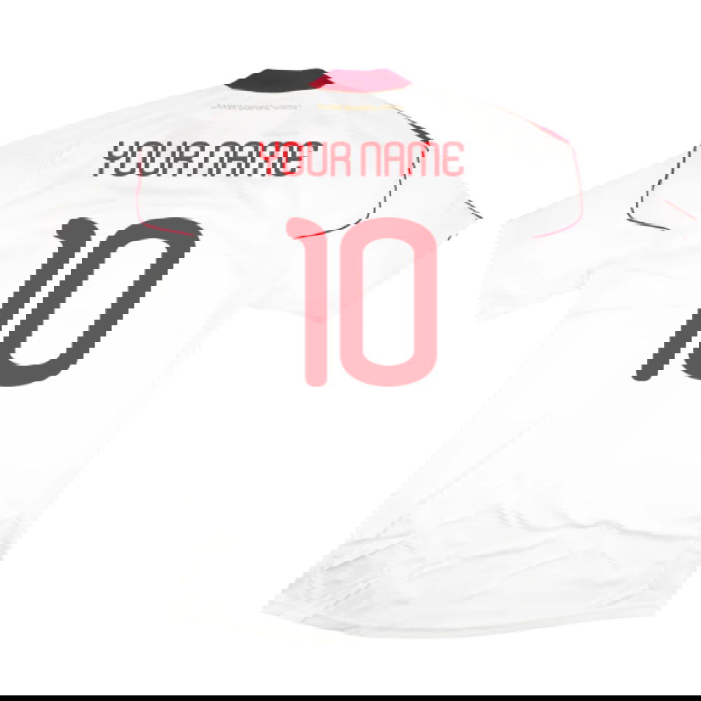 2010-2011 Denmark Away Shirt (Your Name)