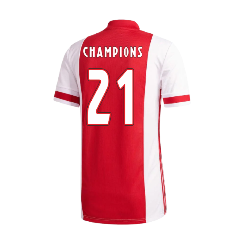 2020-2021 Ajax Home Shirt (Kids) (Champions 21)