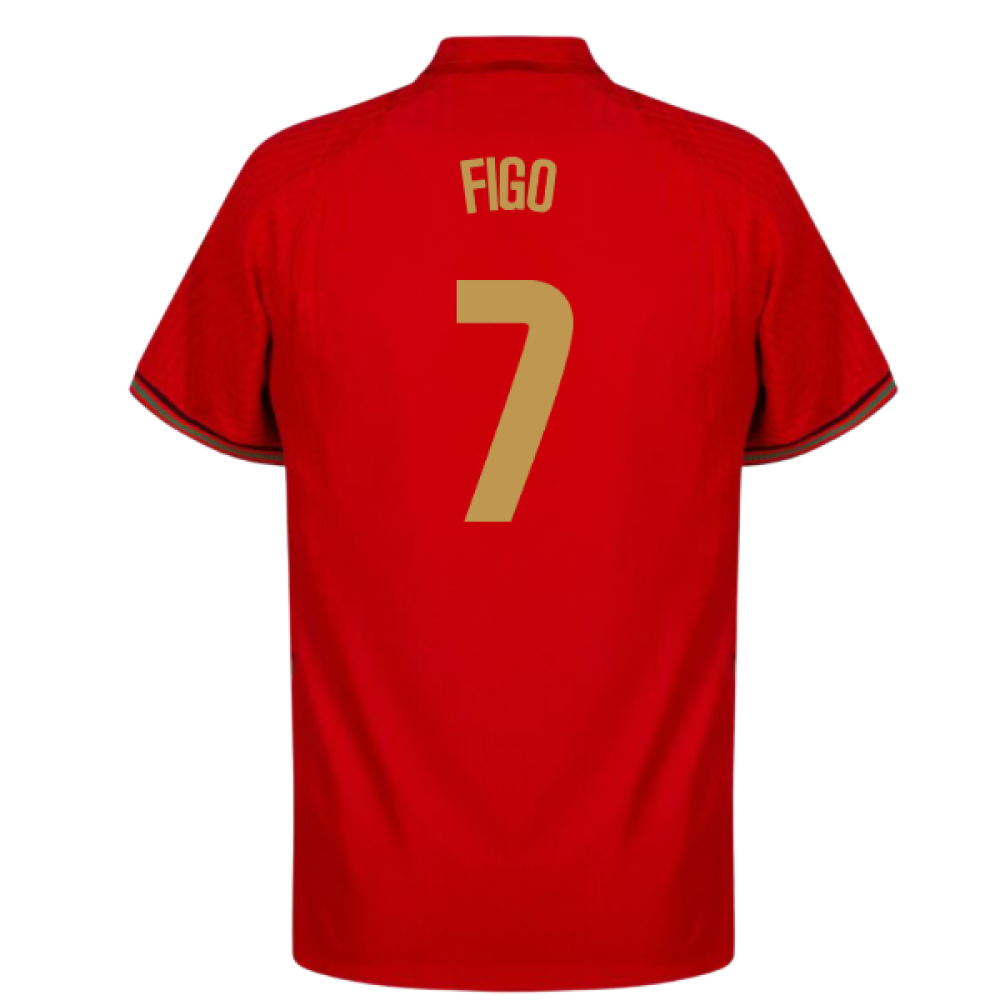 2020-2021 Portugal Home Shirt (FIGO 7)