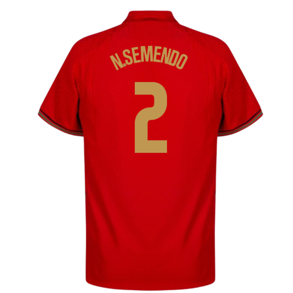 2020-2021 Portugal Home Shirt (N.SEMENDO 2)