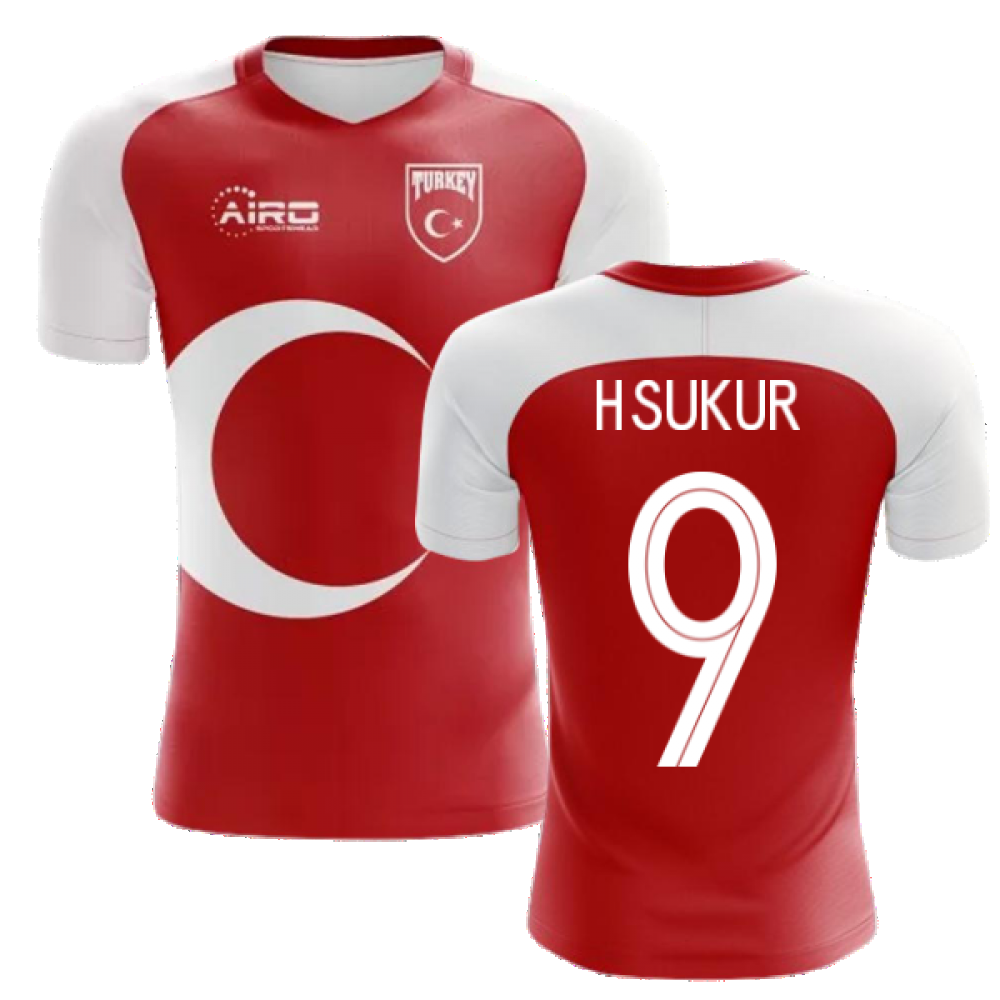 2025-2026 Turkey Home Concept Football Shirt (H.SUKUR 9) - Kids