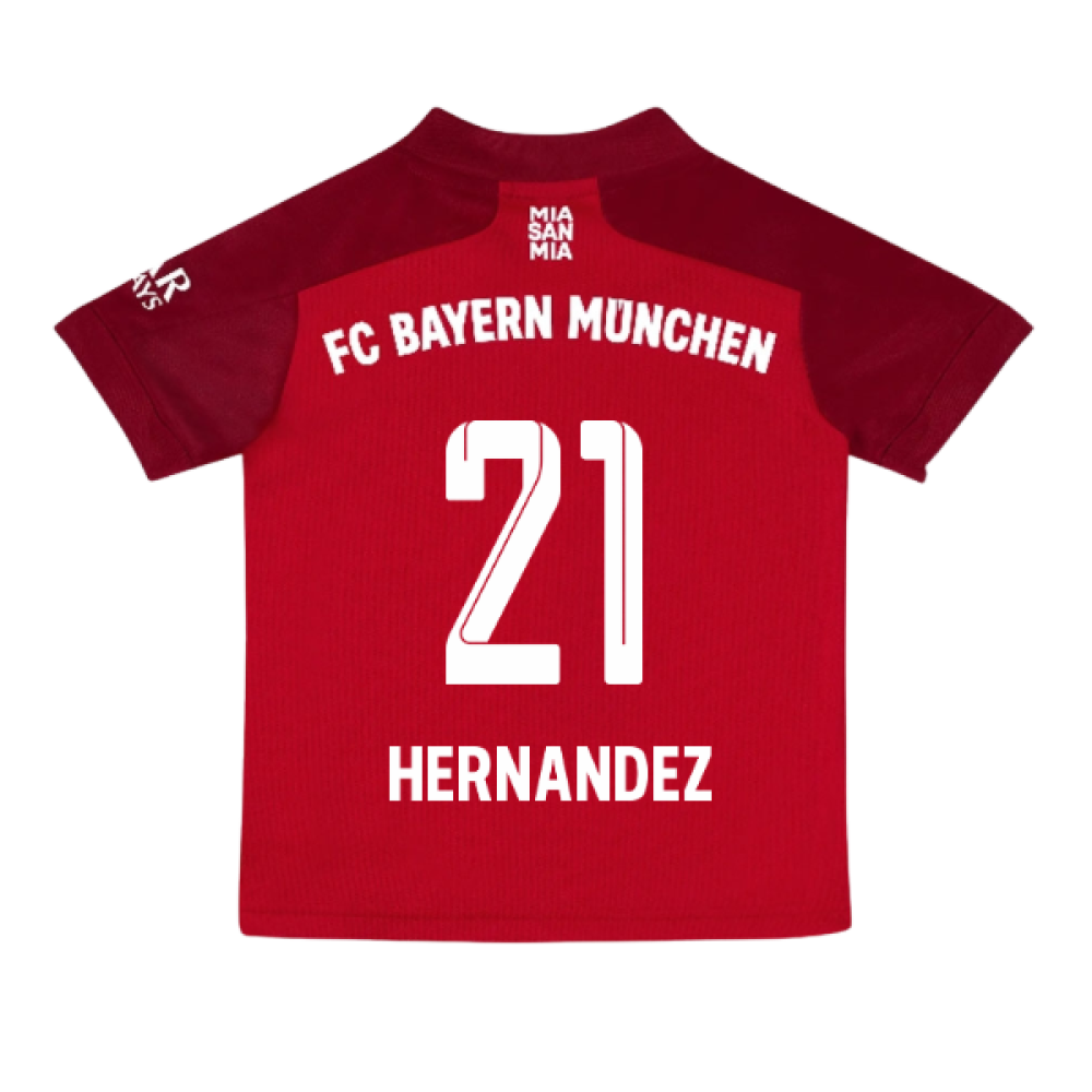 2021-2022 Bayern Munich Home Mini Kit (HERNANDEZ 21)