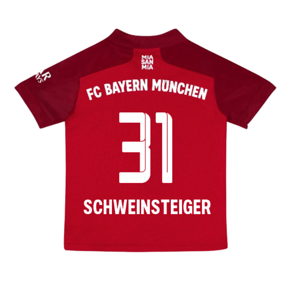 2021-2022 Bayern Munich Home Mini Kit (SCHWEINSTEIGER 31)