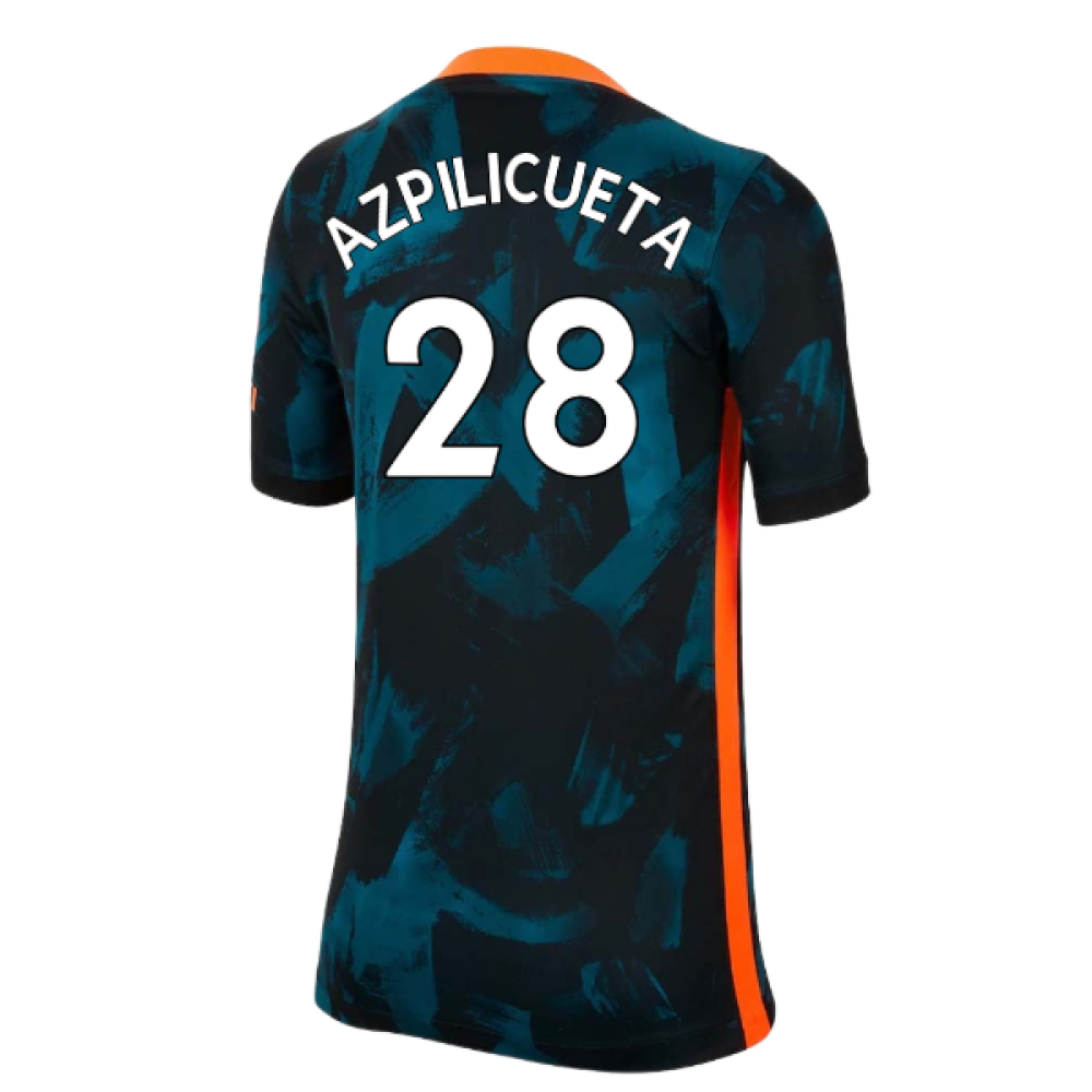 2021-2022 Chelsea 3rd Shirt (Kids) (AZPILICUETA 28)