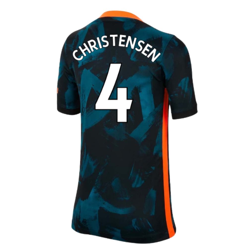 2021-2022 Chelsea 3rd Shirt (Kids) (CHRISTENSEN 4)