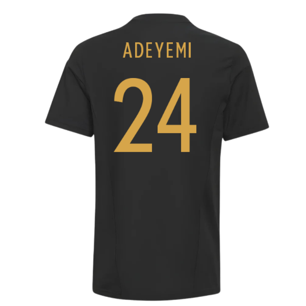 2022-2023 Germany Core Tee (Black) - Kids (Adeyemi 24)