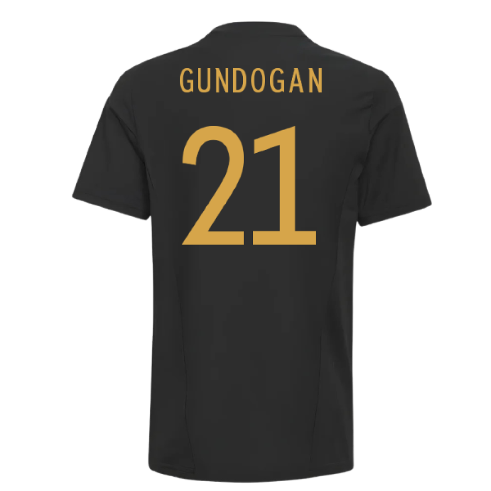 2022-2023 Germany Core Tee (Black) - Kids (Gundogan 21)