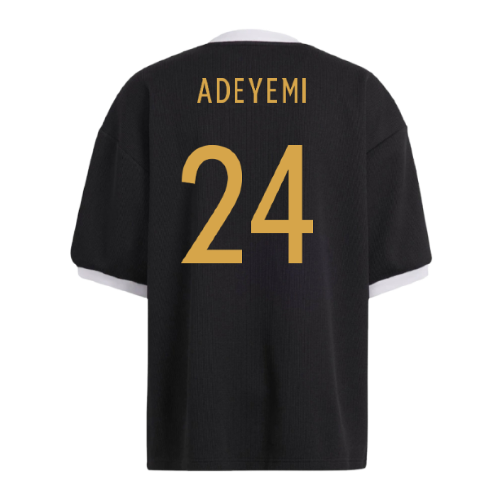 2022-2023 Germany Icon 34 Jersey (Black) (Adeyemi 24)
