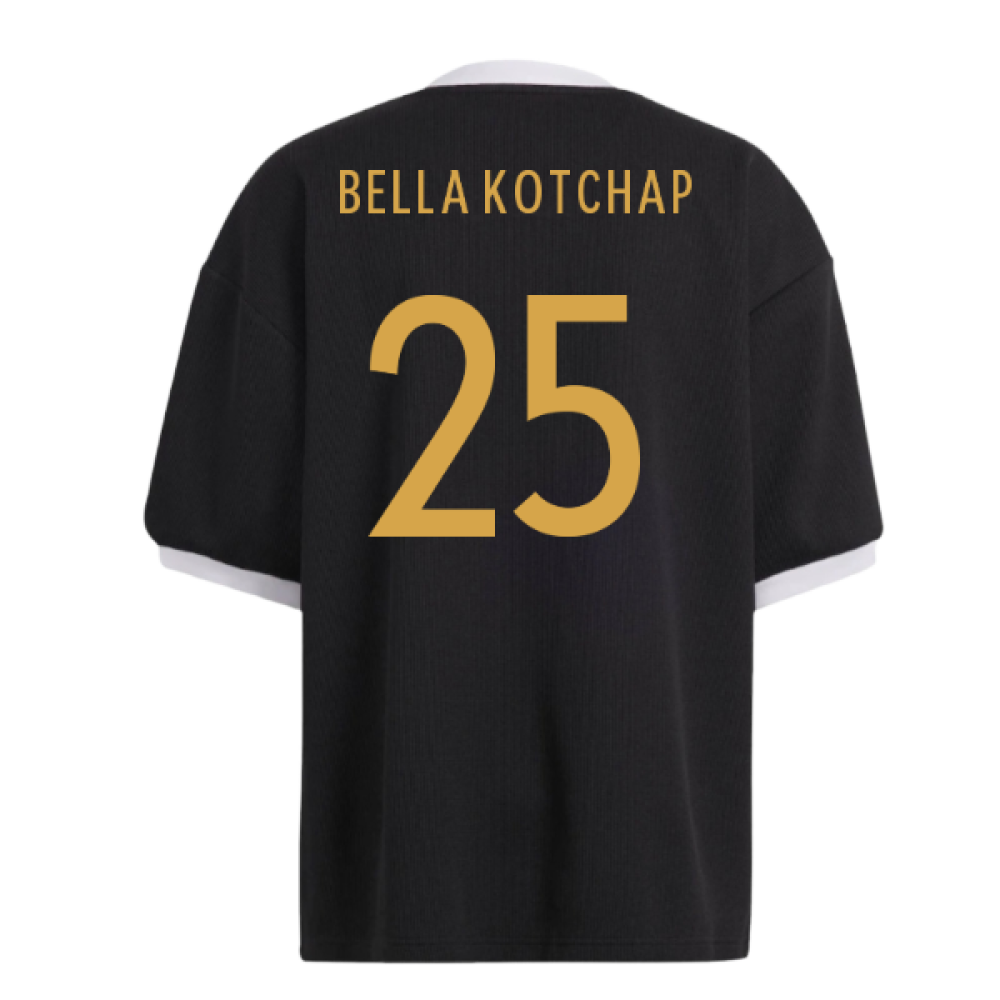 2022-2023 Germany Icon 34 Jersey (Black) (Bella Kotchap 25)