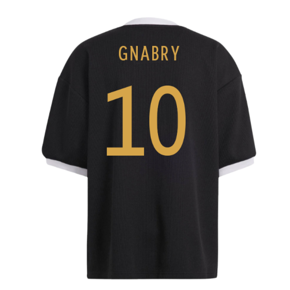 2022-2023 Germany Icon 34 Jersey (Black) (Gnabry 10)