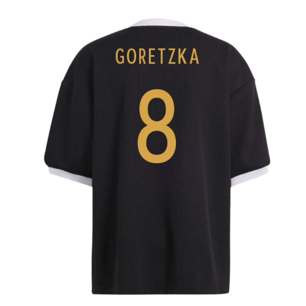 2022-2023 Germany Icon 34 Jersey (Black) (Goretzka 8)