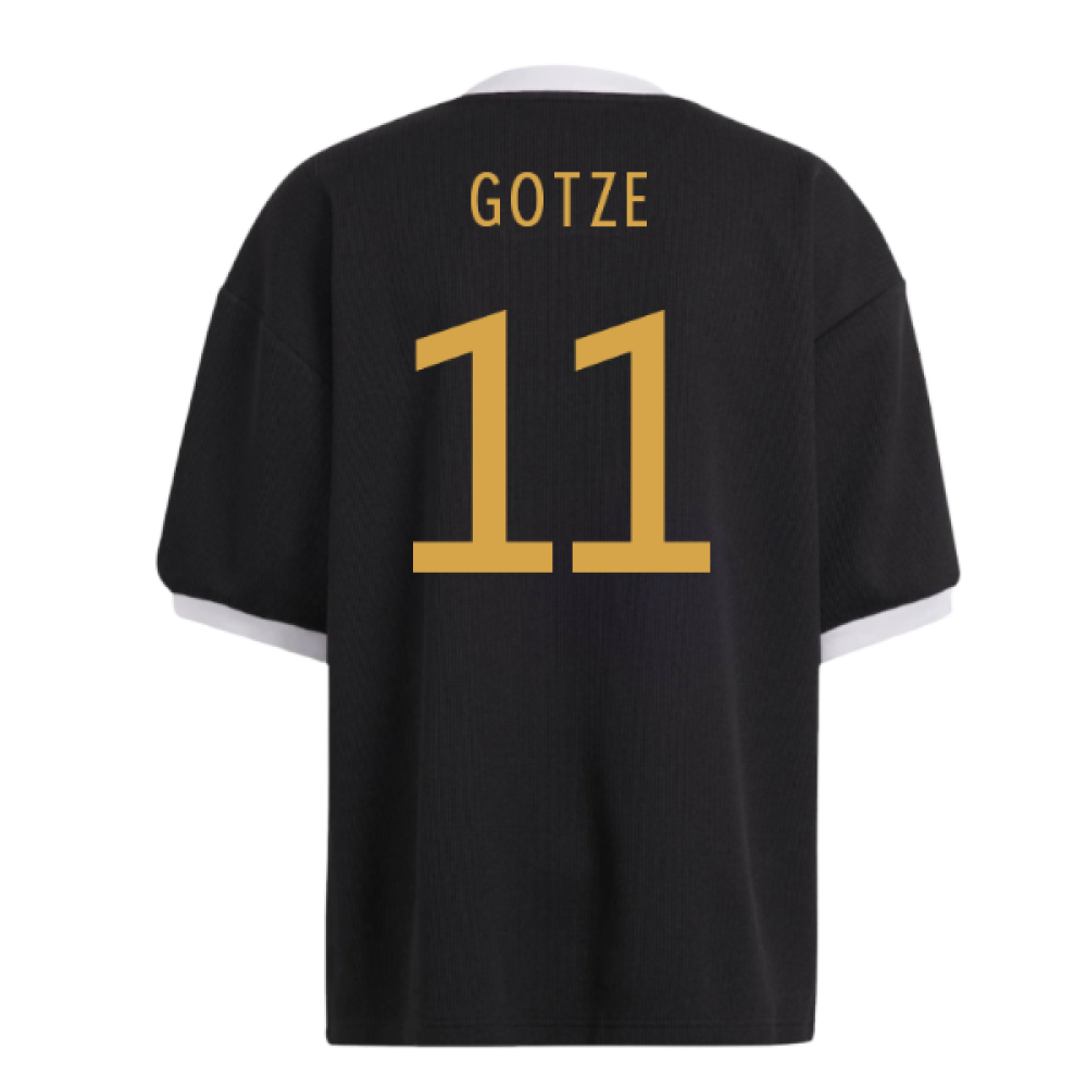 2022-2023 Germany Icon 34 Jersey (Black) (Gotze 11)