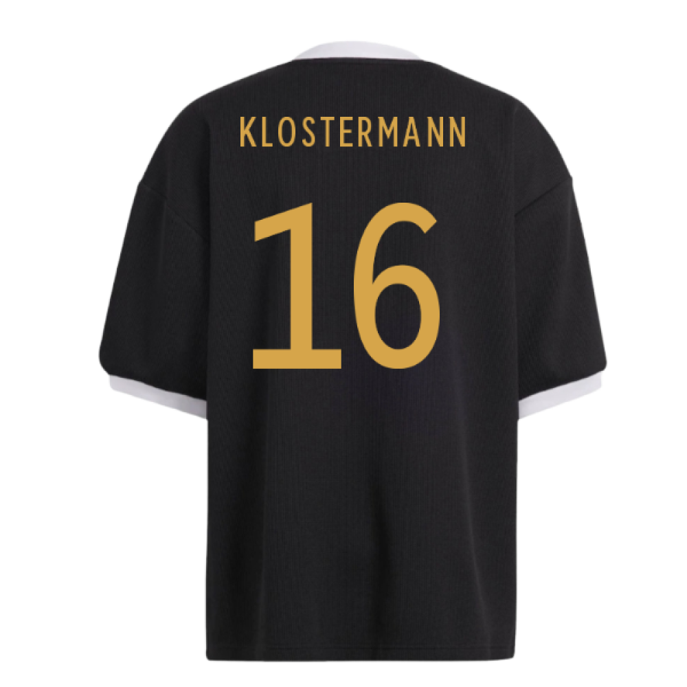 2022-2023 Germany Icon 34 Jersey (Black) (Klostermann 16)