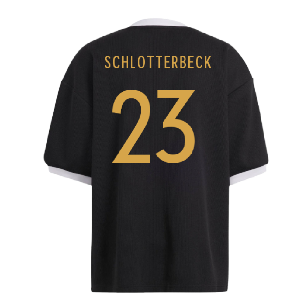2022-2023 Germany Icon 34 Jersey (Black) (Schlotterbeck 23)