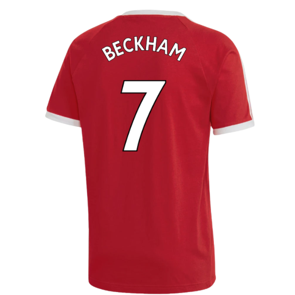 2022-2023 Man Utd 3S DNA Tee (Red) (BECKHAM 7)
