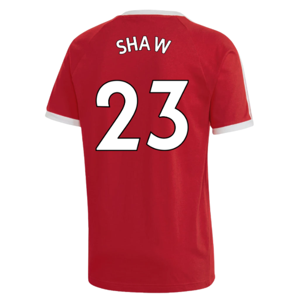2022-2023 Man Utd 3S DNA Tee (Red) (SHAW 23)