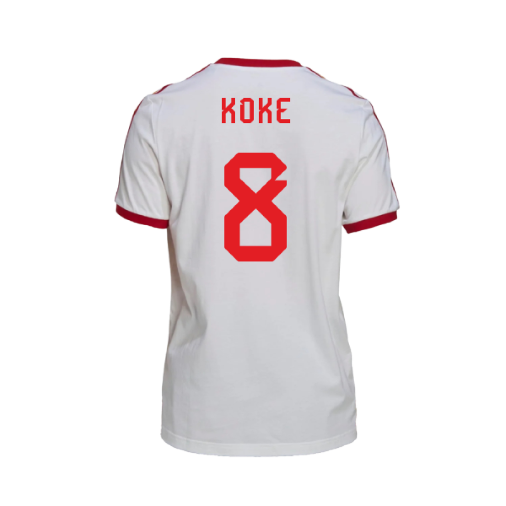 2022-2023 Spain DNA 3S Tee (White) (Koke 8)