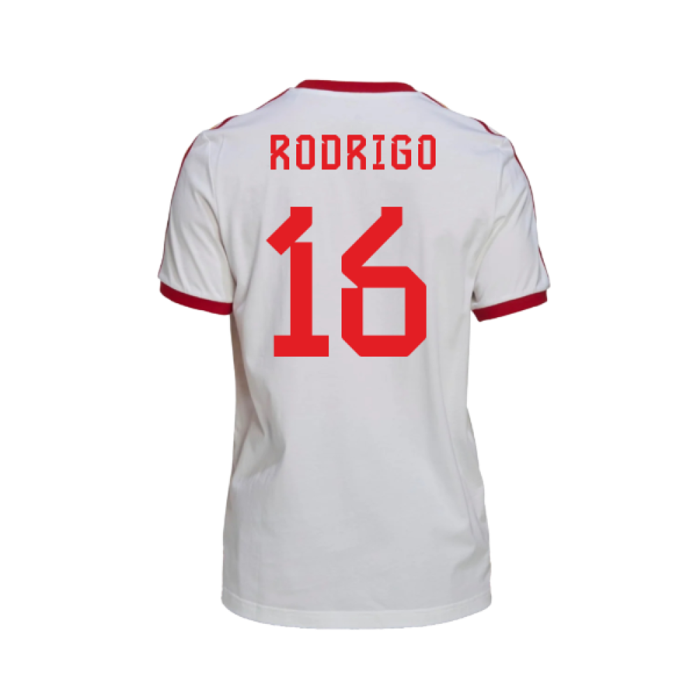 2022-2023 Spain DNA 3S Tee (White) (Rodrigo 16)