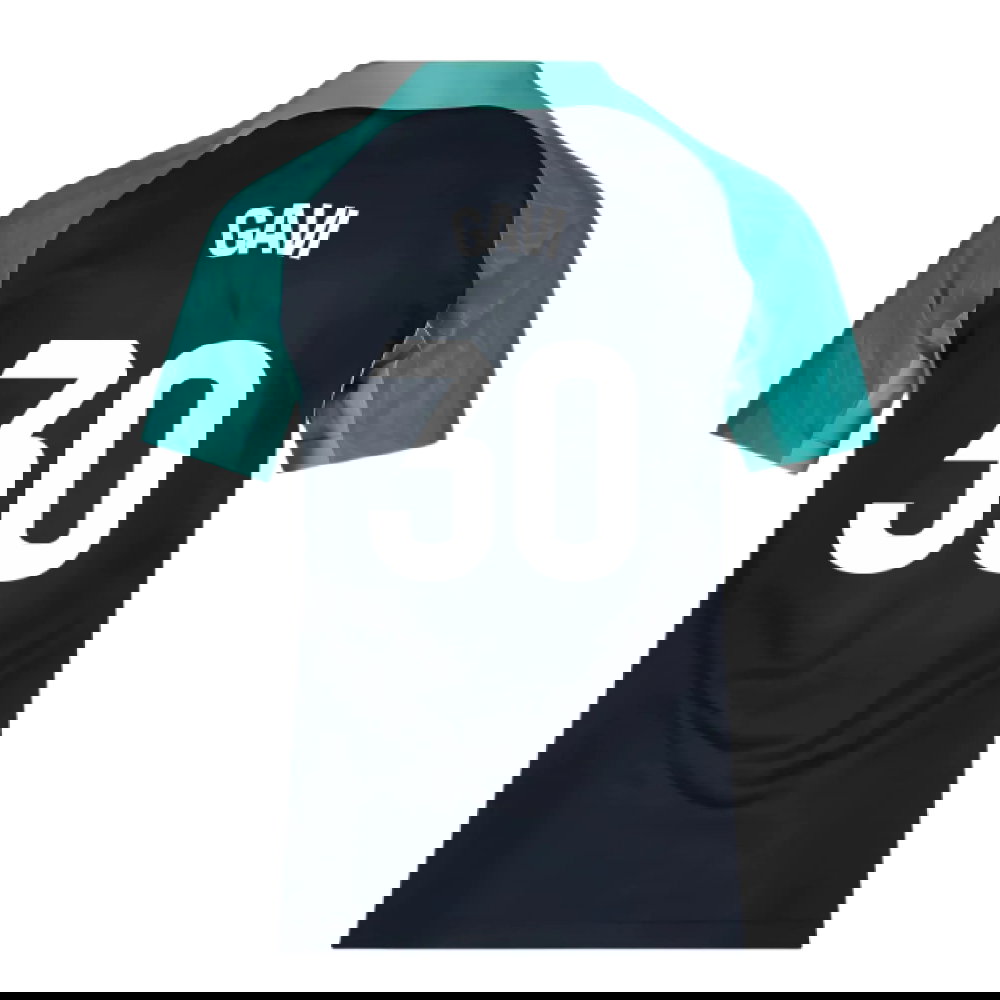 2023-2024 Barcelona Training Shirt (Thunder) - Kids (Gavi 30)