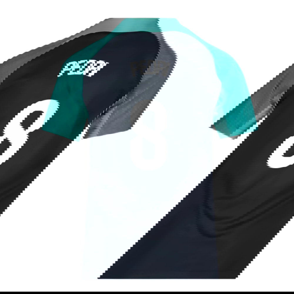 2023-2024 Barcelona Training Shirt (Thunder) - Kids (Pedri 8)