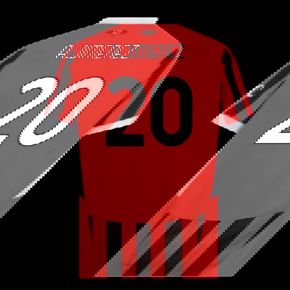 2024-2025 AC Milan Home Shirt (A.Jimenez 20)