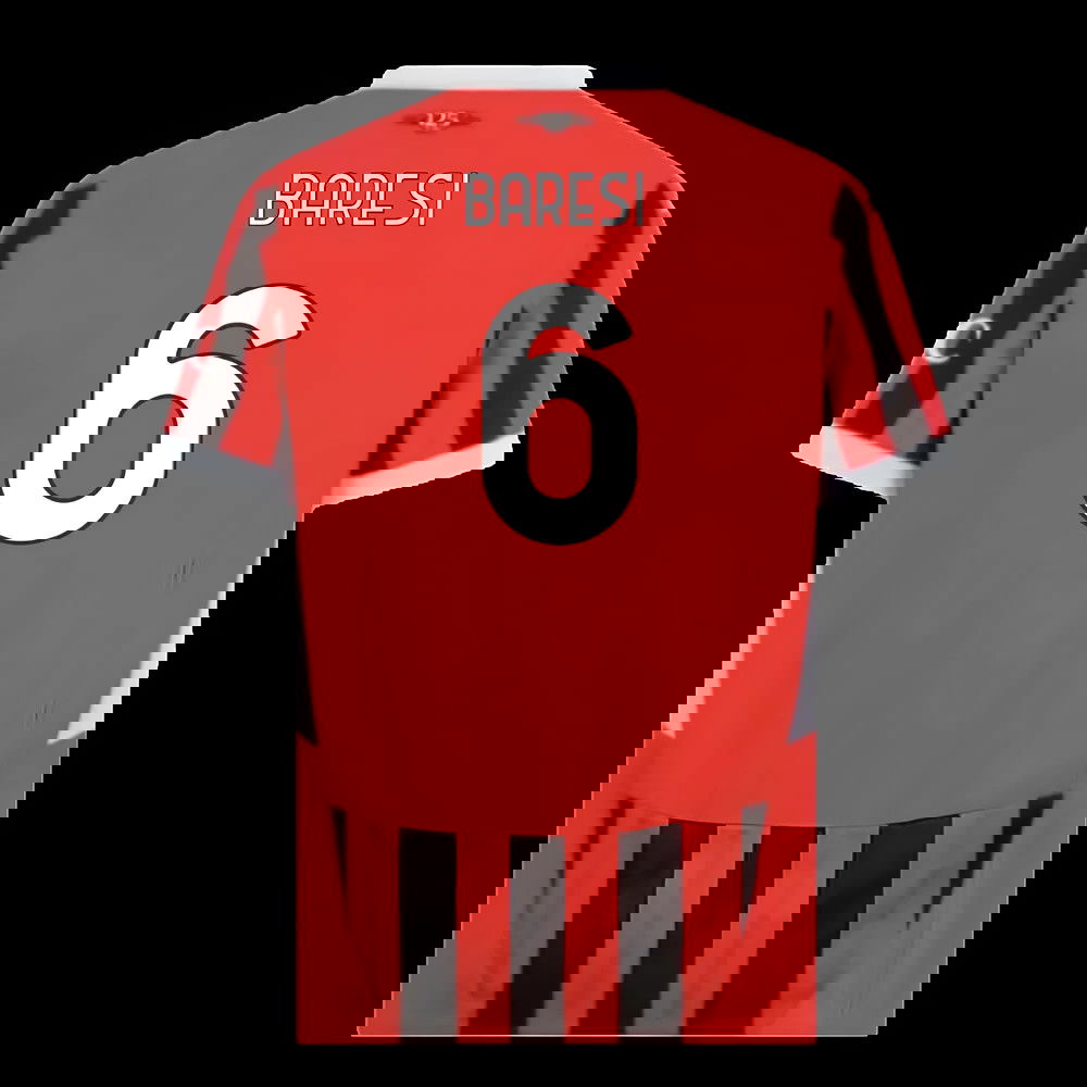 2024-2025 AC Milan Home Shirt (Baresi 6)