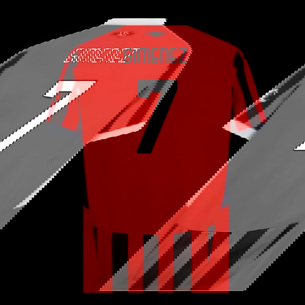2024-2025 AC Milan Home Shirt (Gimenez 7)