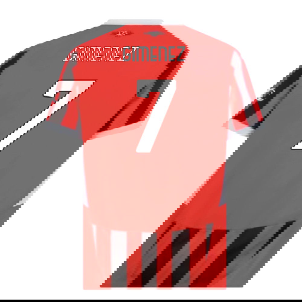 2024-2025 AC Milan Home Shirt (Gimenez 7)