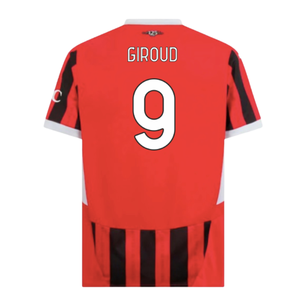 2024-2025 AC Milan Home Shirt (Giroud 9)