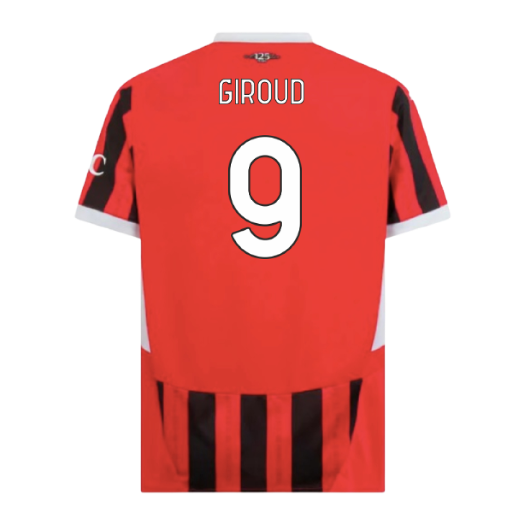 2024-2025 AC Milan Home Shirt (Giroud 9)
