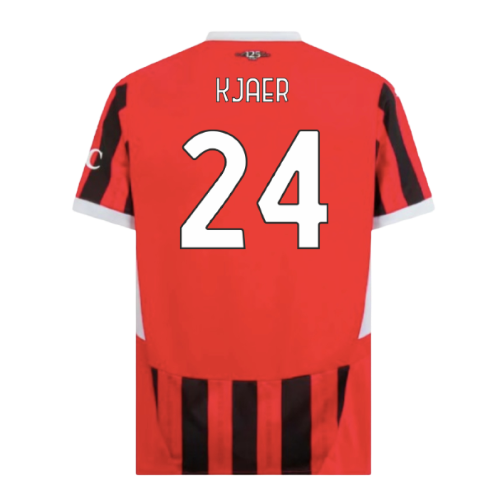 2024-2025 AC Milan Home Shirt (Kjaer 24)