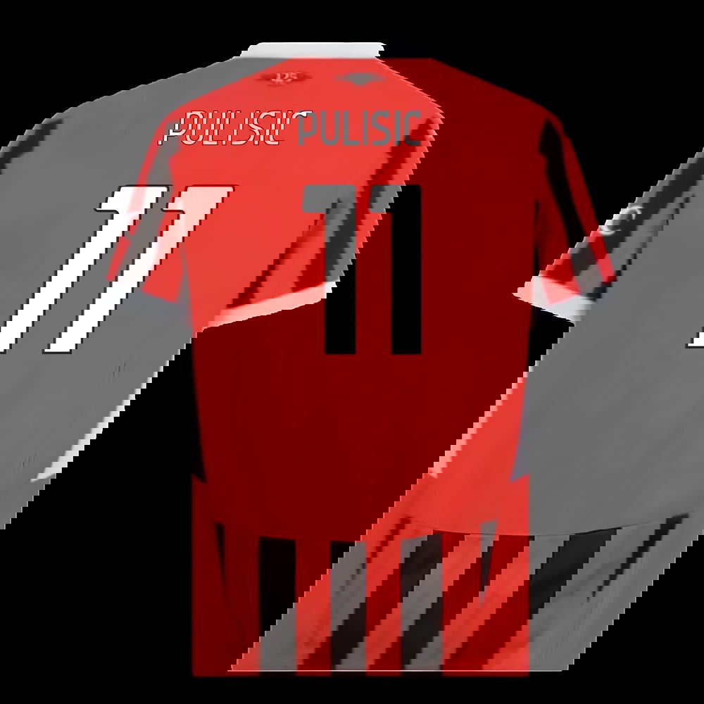2024-2025 AC Milan Home Shirt (Pulisic 11)