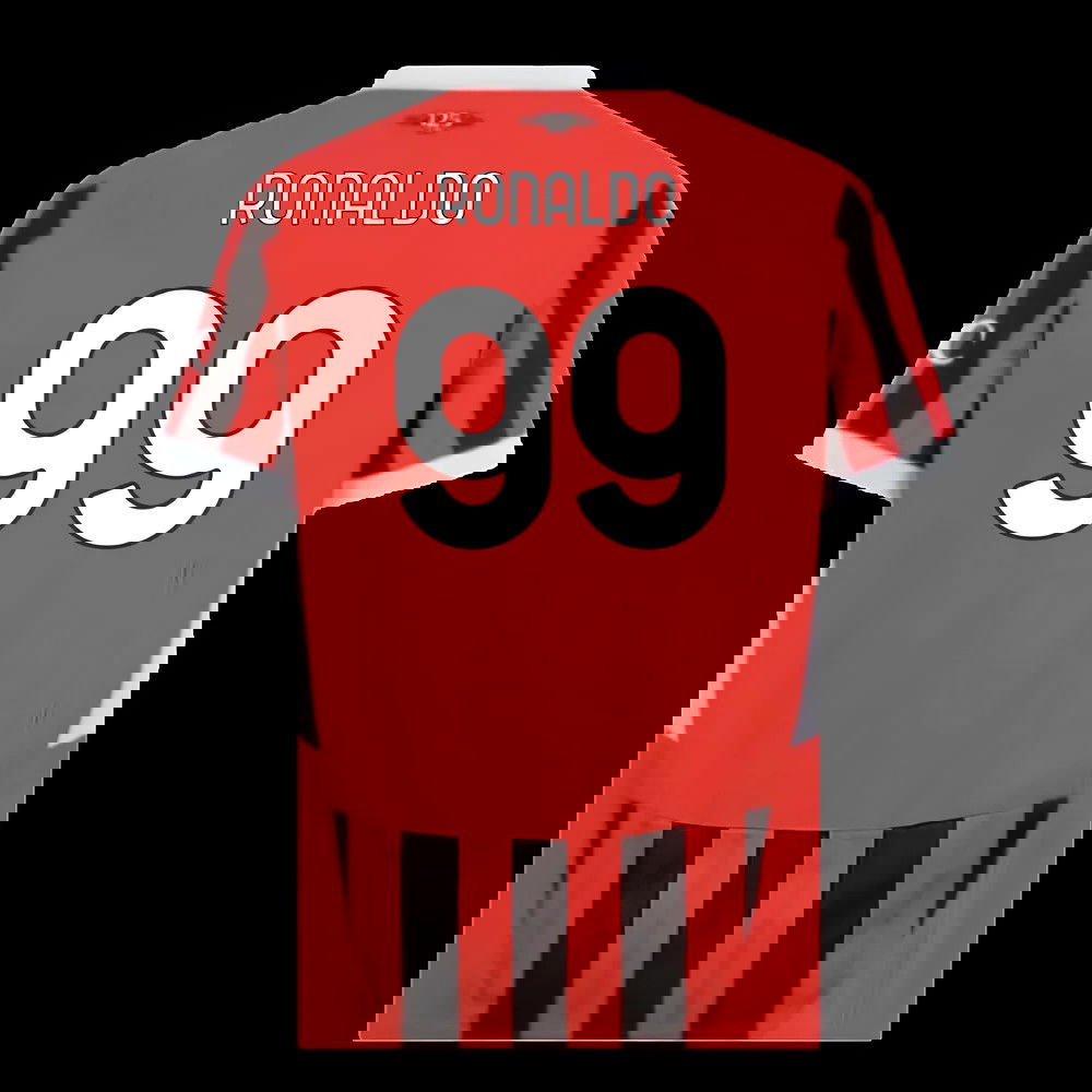 2024-2025 AC Milan Home Shirt (Ronaldo 99)