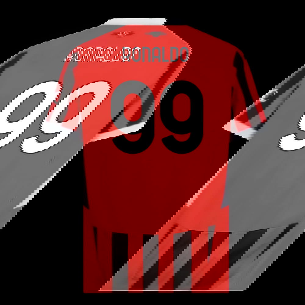 2024-2025 AC Milan Home Shirt (Ronaldo 99)