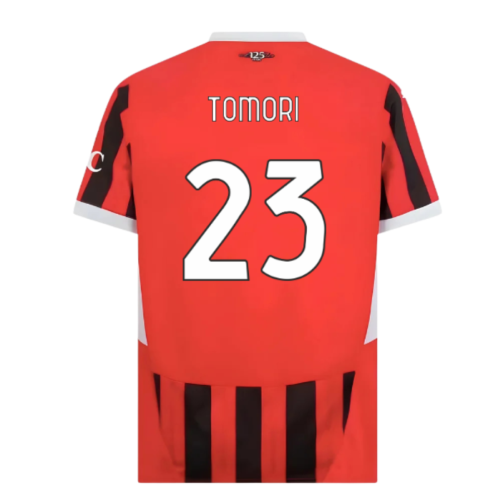 2024-2025 AC Milan Home Shirt (Tomori 23)