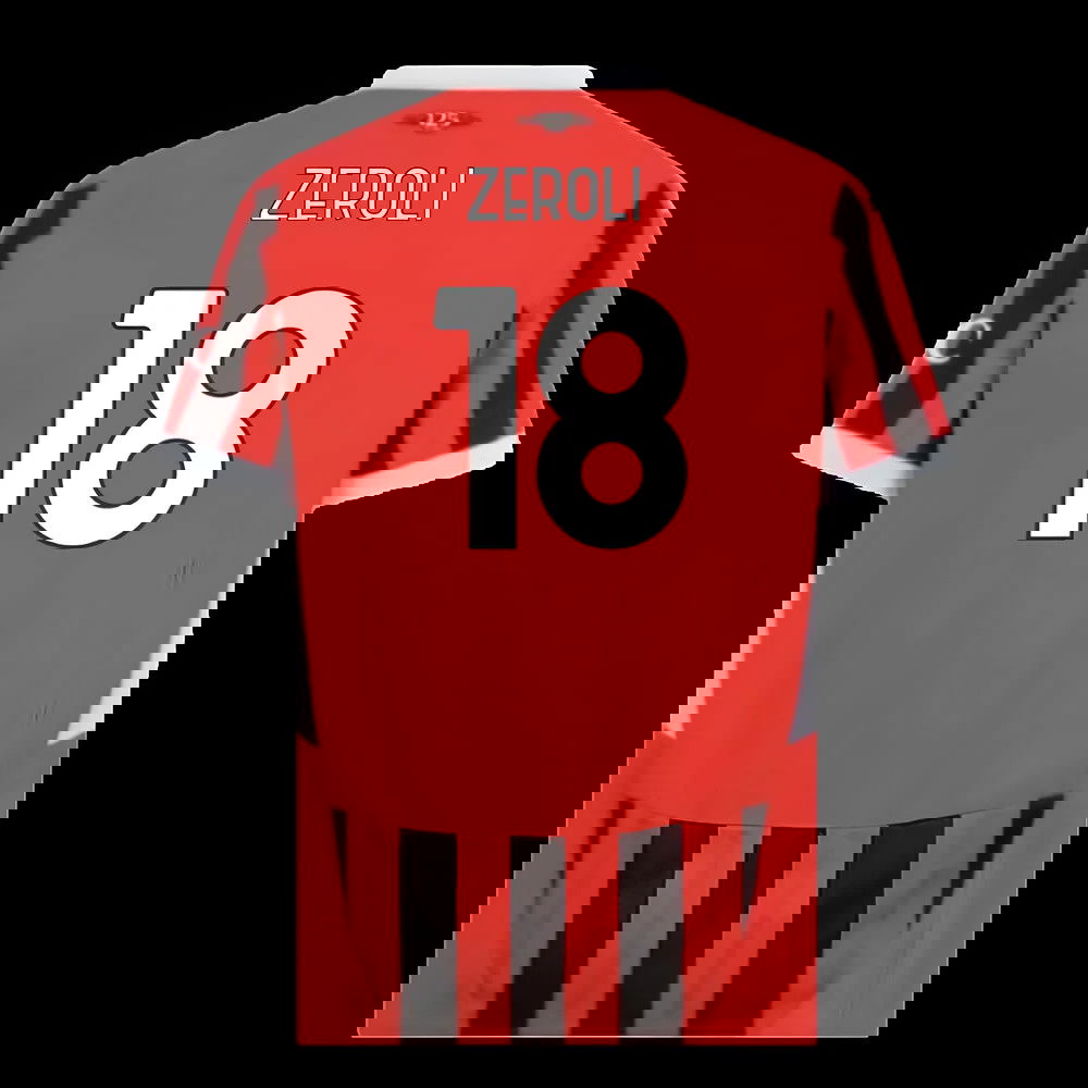 2024-2025 AC Milan Home Shirt (Zeroli 18)