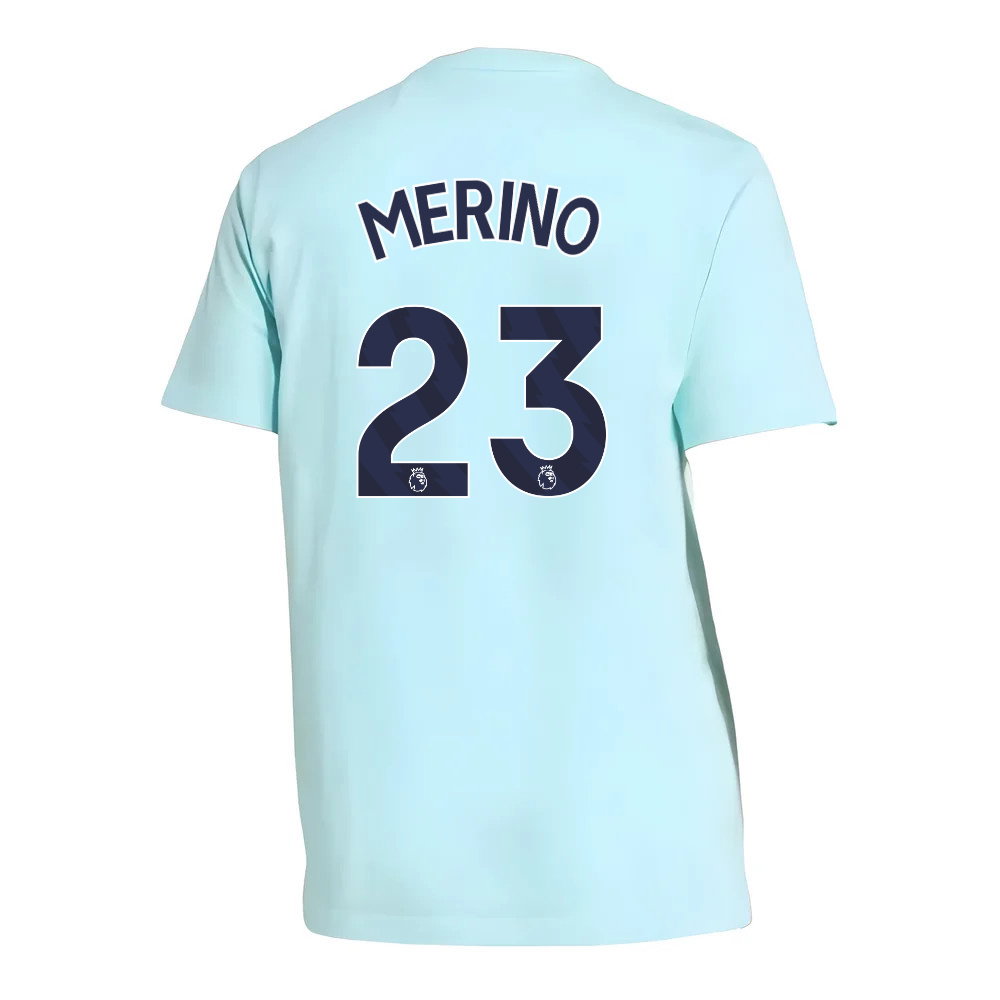2024-2025 Arsenal Seasonal Tee (Clear Aqua) (Merino 23)